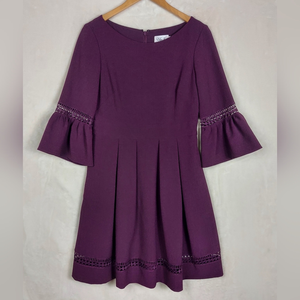 Eliza J. Dress Womens 8 Purple Whimsigoth